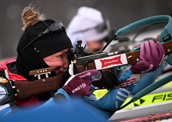 Russia Biathlon Championships Women Individual