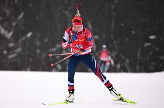 Russia Biathlon Championships Women Individual