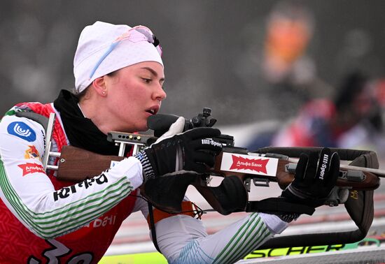 Russia Biathlon Championships Women Individual