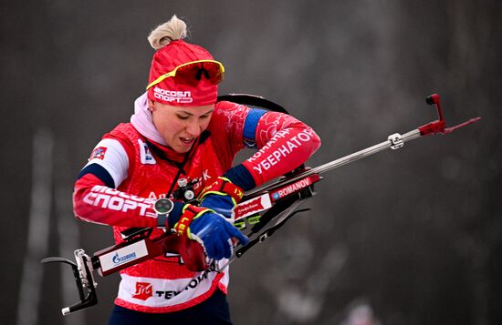 Russia Biathlon Championships Women Individual