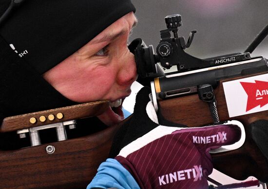 Russia Biathlon Championships Women Individual