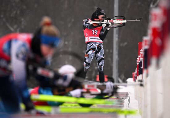 Russia Biathlon Championships Women Individual