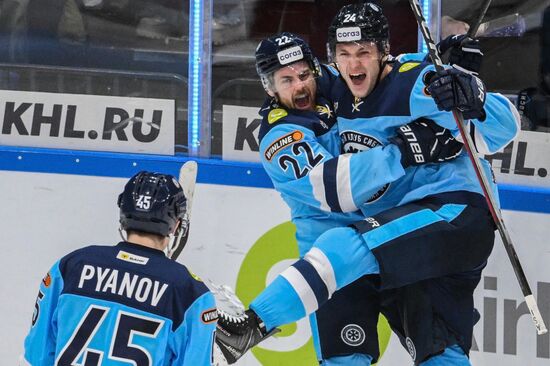 Russia Ice Hockey Kontinental League Sibir - Lokomotiv