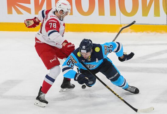 Russia Ice Hockey Kontinental League Sibir - Lokomotiv