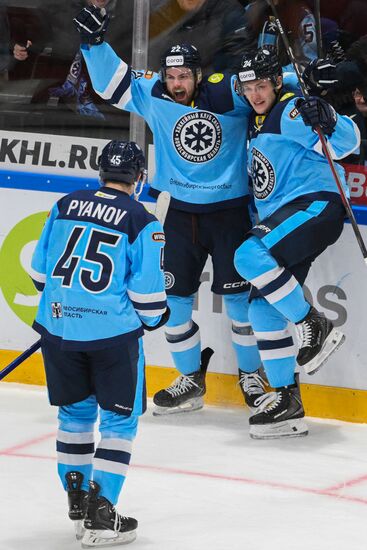 Russia Ice Hockey Kontinental League Sibir - Lokomotiv