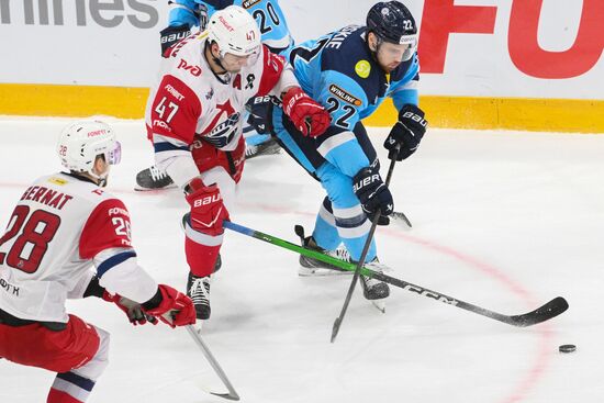 Russia Ice Hockey Kontinental League Sibir - Lokomotiv