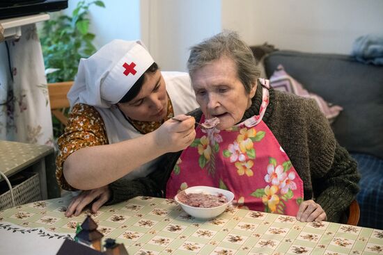 Russia Charity St Spiridon Almshouse