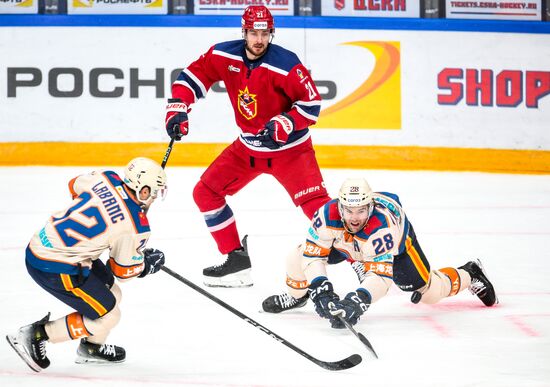 Russia Ice Hockey Kontinental League CSKA - Dragons