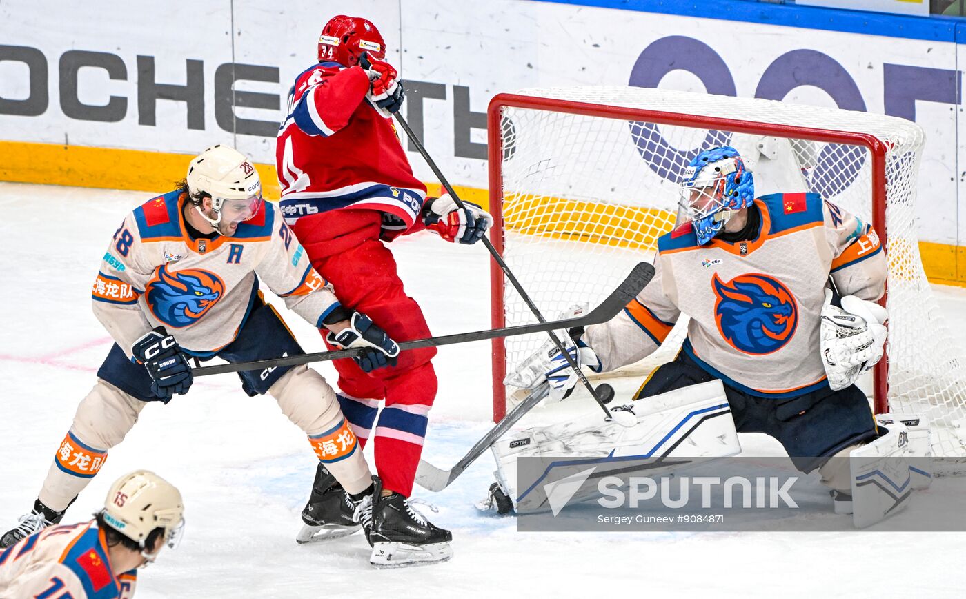 Russia Ice Hockey Kontinental League CSKA - Dragons