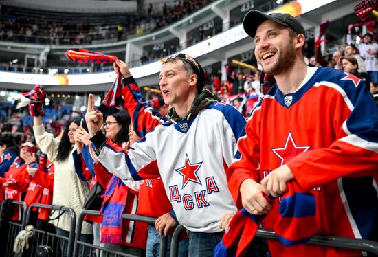 Russia Ice Hockey Kontinental League CSKA - Dragons