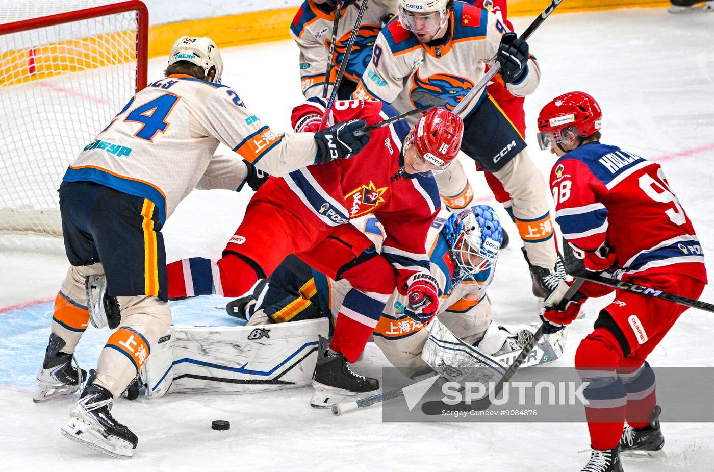 Russia Ice Hockey Kontinental League CSKA - Dragons