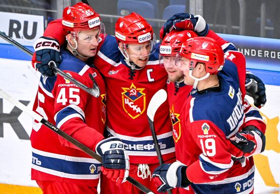 Russia Ice Hockey Kontinental League CSKA - Dragons