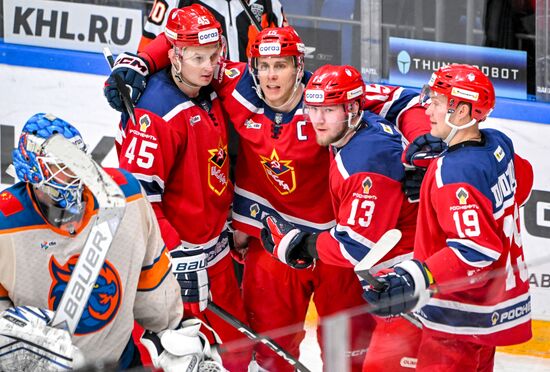Russia Ice Hockey Kontinental League CSKA - Dragons