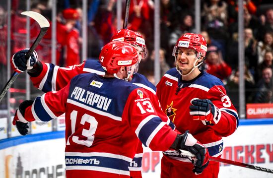 Russia Ice Hockey Kontinental League CSKA - Dragons