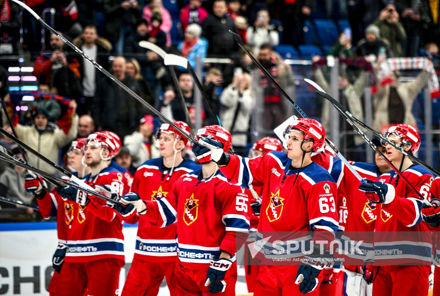 Russia Ice Hockey Kontinental League CSKA - Dragons