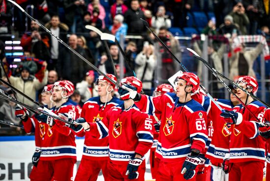 Russia Ice Hockey Kontinental League CSKA - Dragons