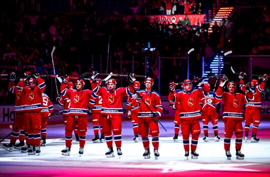 Russia Ice Hockey Kontinental League CSKA - Dragons