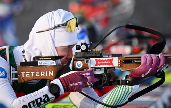 Russia Biathlon Championships Single Mixed Relay