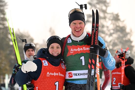 Russia Biathlon Championships Single Mixed Relay