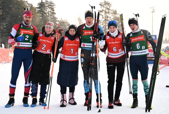 Russia Biathlon Championships Single Mixed Relay