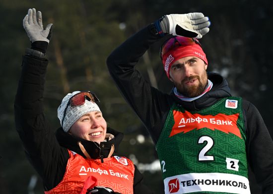Russia Biathlon Championships Single Mixed Relay