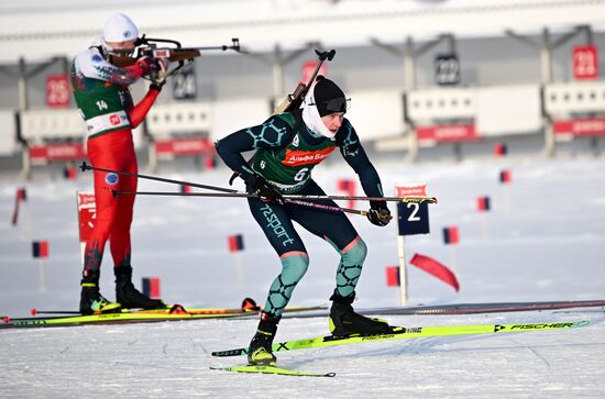 Russia Biathlon Championships Single Mixed Relay