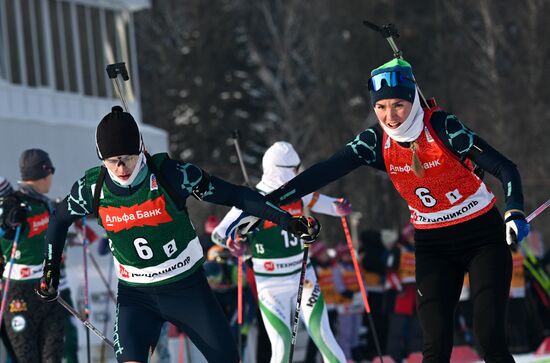 Russia Biathlon Championships Single Mixed Relay