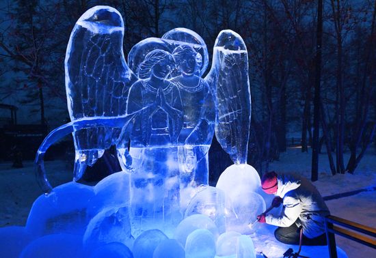 Russia Ice Sculpture Festival