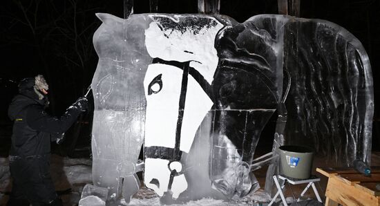 Russia Ice Sculpture Festival