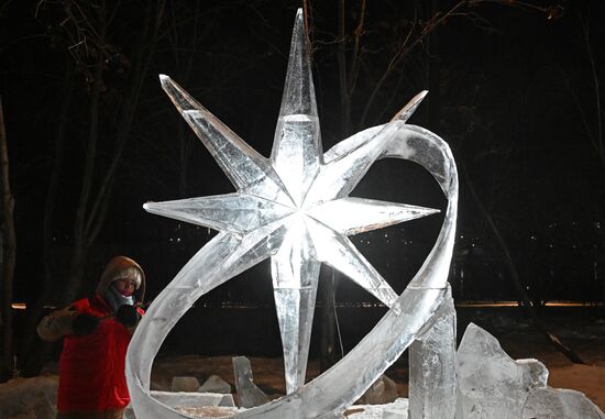 Russia Ice Sculpture Festival