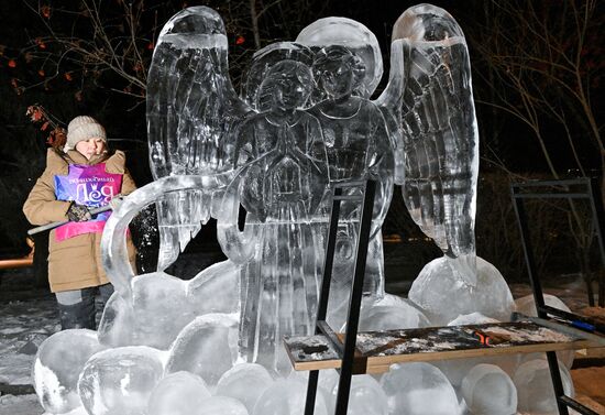 Russia Ice Sculpture Festival