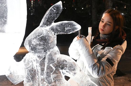 Russia Ice Sculpture Festival