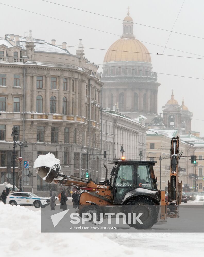Russia Weather St Petersburg