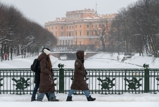 Russia Weather St Petersburg