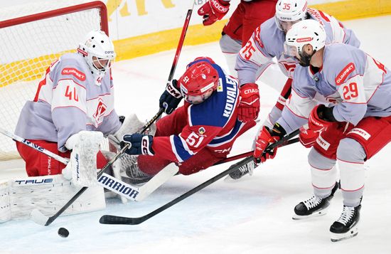 Russia Ice Hockey Kontinental League CSKA - Spartak