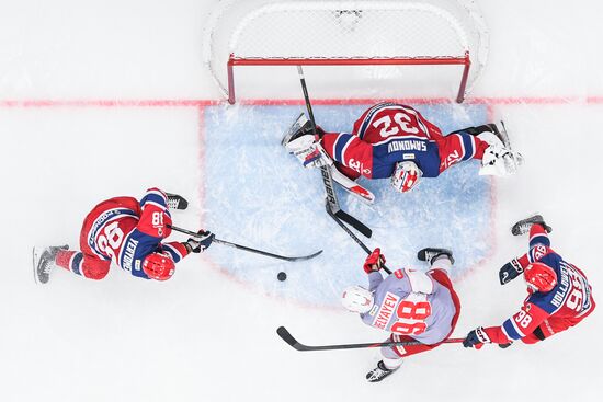 Russia Ice Hockey Kontinental League CSKA - Spartak