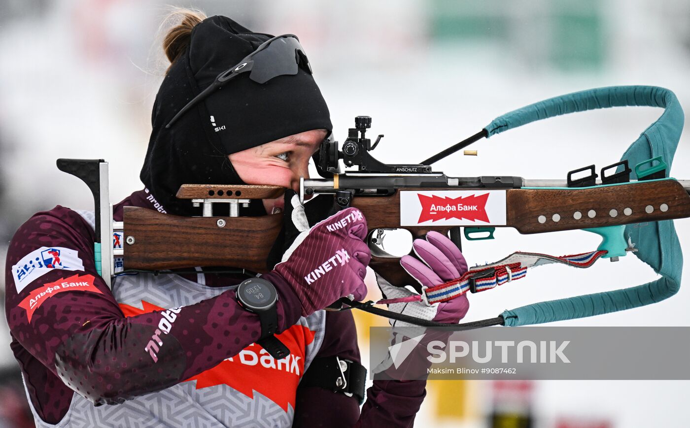 Russia Biathlon Cup Women Training