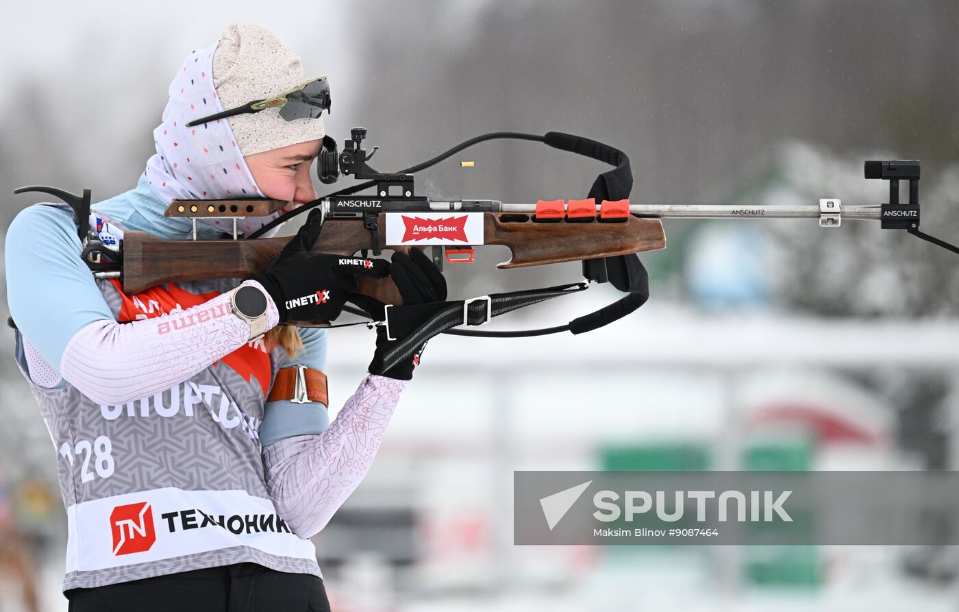 Russia Biathlon Cup Women Training