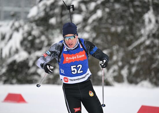 Russia Biathlon Cup Men Sprint
