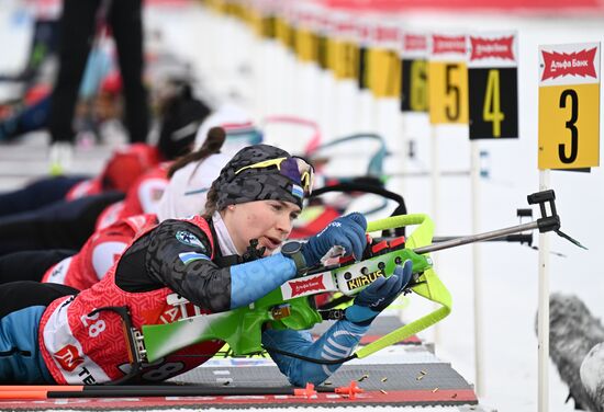 Russia Biathlon Cup Women Sprint