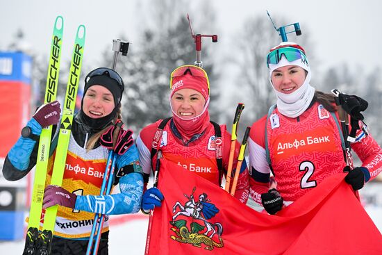 Russia Biathlon Cup Women Pursuit