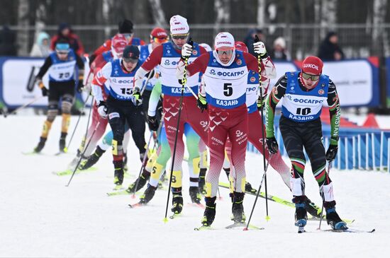 Russia Cross-Country Skiing Cup Men Skiathlon