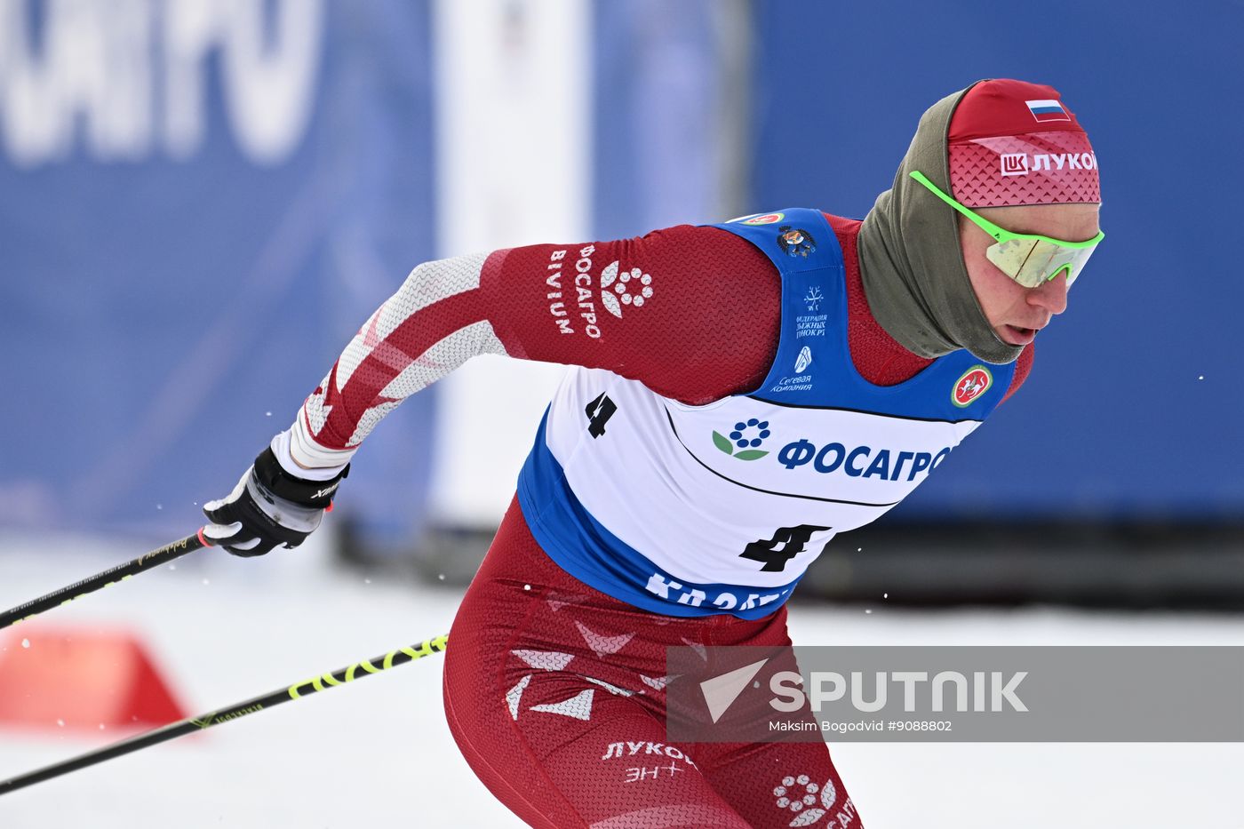 Russia Cross-Country Skiing Cup Men Skiathlon