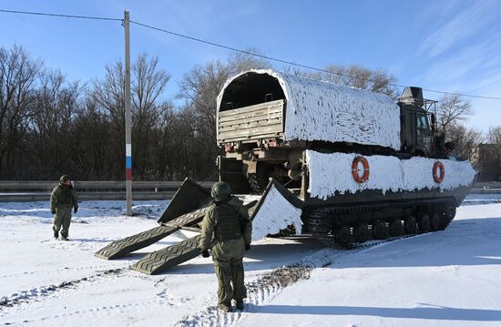 Russia Engineer Sappers Training