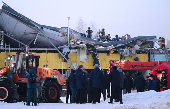 Russia Shopping Centre Collapse