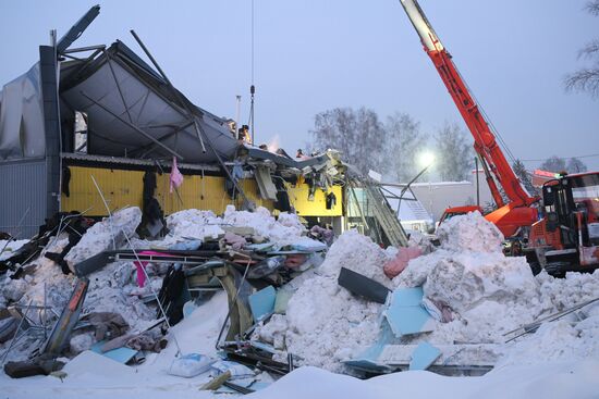 Russia Shopping Centre Collapse