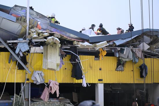 Russia Shopping Centre Collapse
