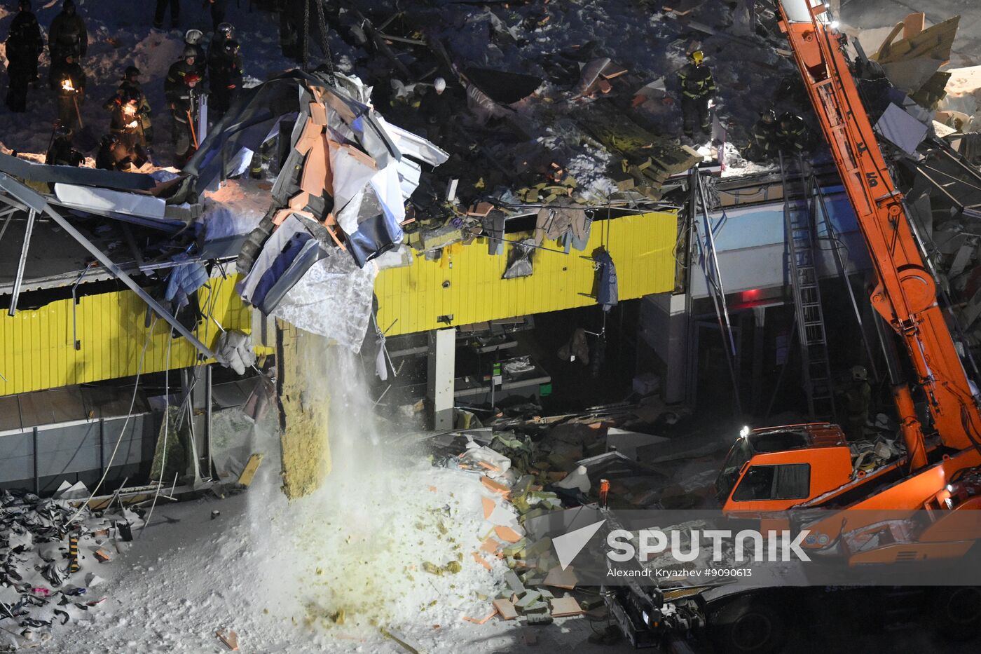 Russia Shopping Centre Collapse