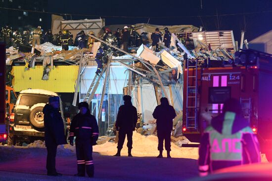 Russia Shopping Centre Collapse