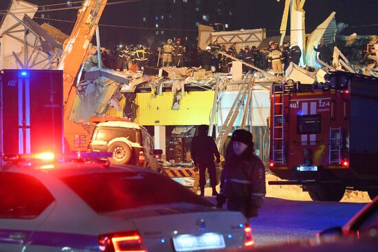 Russia Shopping Centre Collapse